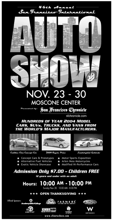 autoshow print ad