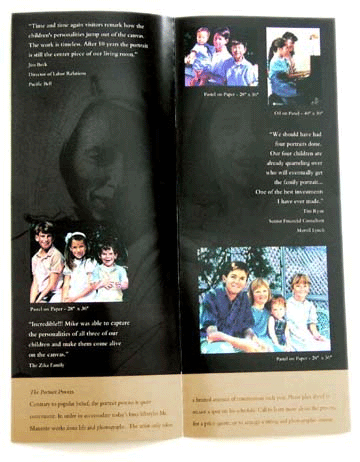 Portrait Painter Brochure